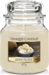 Lõhnaküünal Yankee Candle Coconut Rice Cream 411g hind ja info | Küünlad, küünlajalad | kaup24.ee