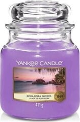 Ароматическая свеча Yankee Candle Bora Bora Shores 411 г цена и информация | Подсвечники, свечи | kaup24.ee