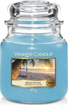 Lõhnaküünal Yankee Candle Beach Escape 411g цена и информация | Küünlad, küünlajalad | kaup24.ee