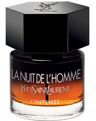 Yves Saint Laurent La Nuit de L´Homme L´Intense EDP 60ml hind ja info | Meeste parfüümid | kaup24.ee