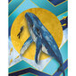 Maalid numbrite järgi TM TSVETNOY "Vaalade abstraktsioon", 40x50 cm hind ja info | Maalid numbri järgi | kaup24.ee