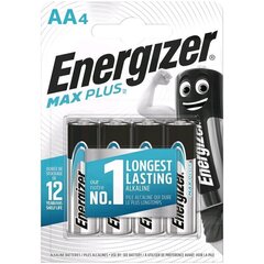 Energizer patareid Max Plus LR6 AA, 4 tk. цена и информация | Батарейки | kaup24.ee