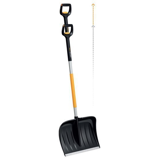 Teleskoop-lumelabidas Fiskars X-series hind ja info | Lumelabidad, lumesahad | kaup24.ee