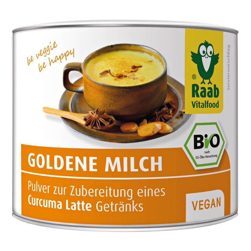Lahustuv tee Raab Vitalfood Golden Milk, 70 g hind ja info | Tee | kaup24.ee