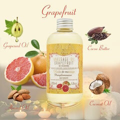 Антицеллюлитное массажное масло GRAPEFRUIT Saules Fabrika, 200 мл цена и информация | Массажные масла | kaup24.ee