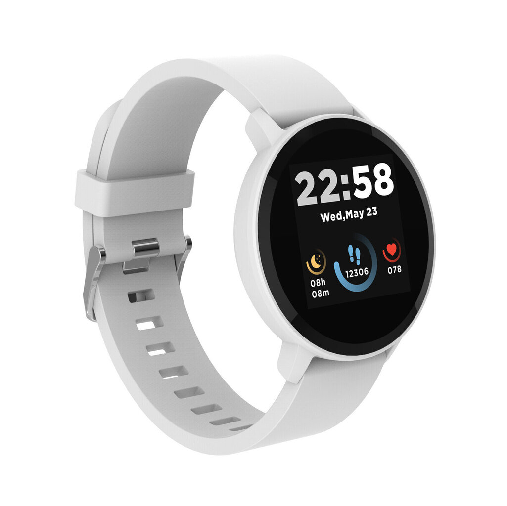 Canyon Lollypop SW-63 Silver/White цена и информация | Nutikellad (smartwatch) | kaup24.ee
