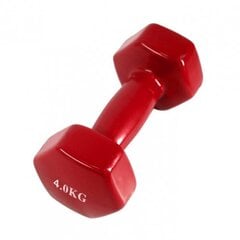 Knockout гантели красного цвета в продаже по 1 шт  4кг цена и информация | Гантели, гири, штанги | kaup24.ee