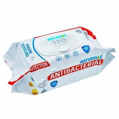 NATURELLE SUPER PACK Niisked antibakteriaalsed käterätikud, 120 tk. hind ja info | Esmaabi | kaup24.ee