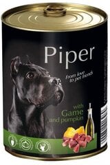 Мягкий корм для собак Piper дичь и тыква, 400 г цена и информация | Консервы для собак | kaup24.ee