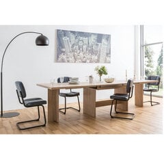 Раздвижной обеденный стол Anacona 160-310 cm, сонома дуб цена и информация | Комплекты мебели для столовой | kaup24.ee