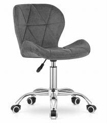 Рабочий стул для офиса Avola серый бархат, велюр цена и информация | Офисные кресла | kaup24.ee