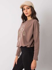 коричневая блузка в полоску giselle rue paris цена и информация | Женские блузки, рубашки | kaup24.ee