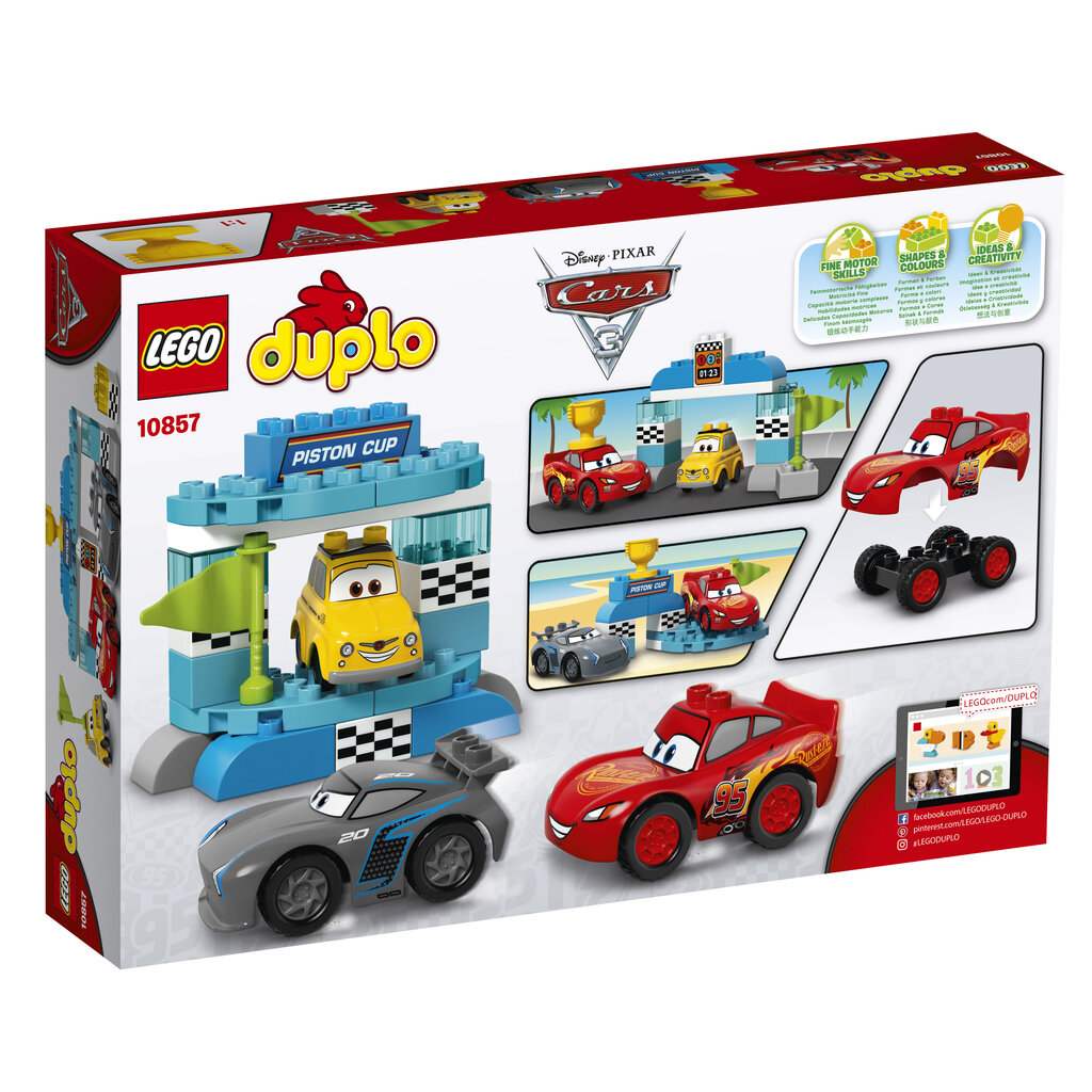 10857 LEGO® DUPLO Kolvi karikasõit цена и информация | Klotsid ja konstruktorid | kaup24.ee