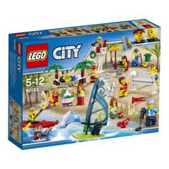 60153 LEGO® City Inimeste komplekt-meelelahtus rannas цена и информация | Конструкторы и кубики | kaup24.ee