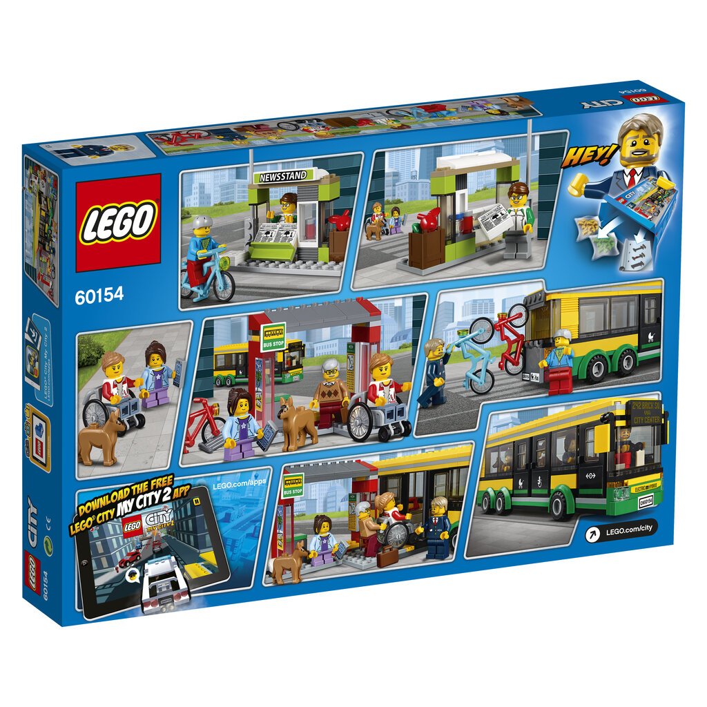 60154 LEGO® CITY Bus Station hind ja info | Klotsid ja konstruktorid | kaup24.ee