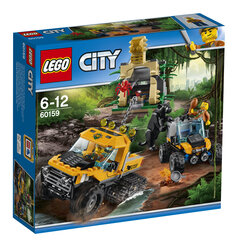 60159 LEGO® City Jungle Halftrack Mission Миссия джунглей Halftrack цена и информация | Конструкторы и кубики | kaup24.ee