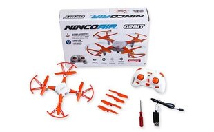 Игрушечный вертолет на радиоуправлении Ninco Orbit Drone цена и информация | Развивающий мелкую моторику - кинетический песок KeyCraft NV215 (80 г) детям от 3+ лет, бежевый | kaup24.ee