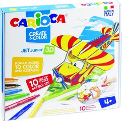 Творческий 3D набор Carioca "Самолетик" цена и информация | Развивающие игрушки | kaup24.ee