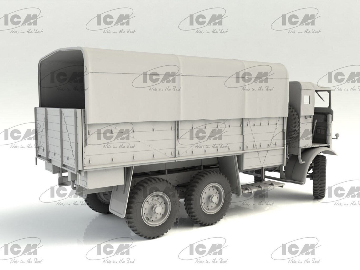 ICM - Leyland Retriever General Service WWII British Truck, 1/35, 35600 hind ja info | Klotsid ja konstruktorid | kaup24.ee