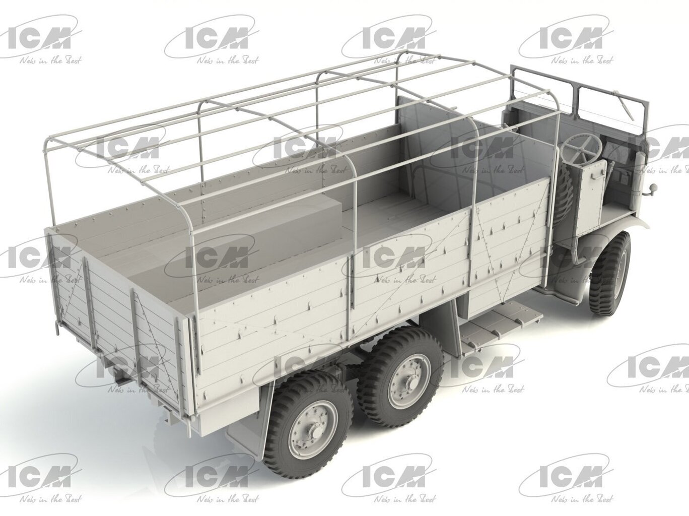 ICM - Leyland Retriever General Service WWII British Truck, 1/35, 35600 hind ja info | Klotsid ja konstruktorid | kaup24.ee