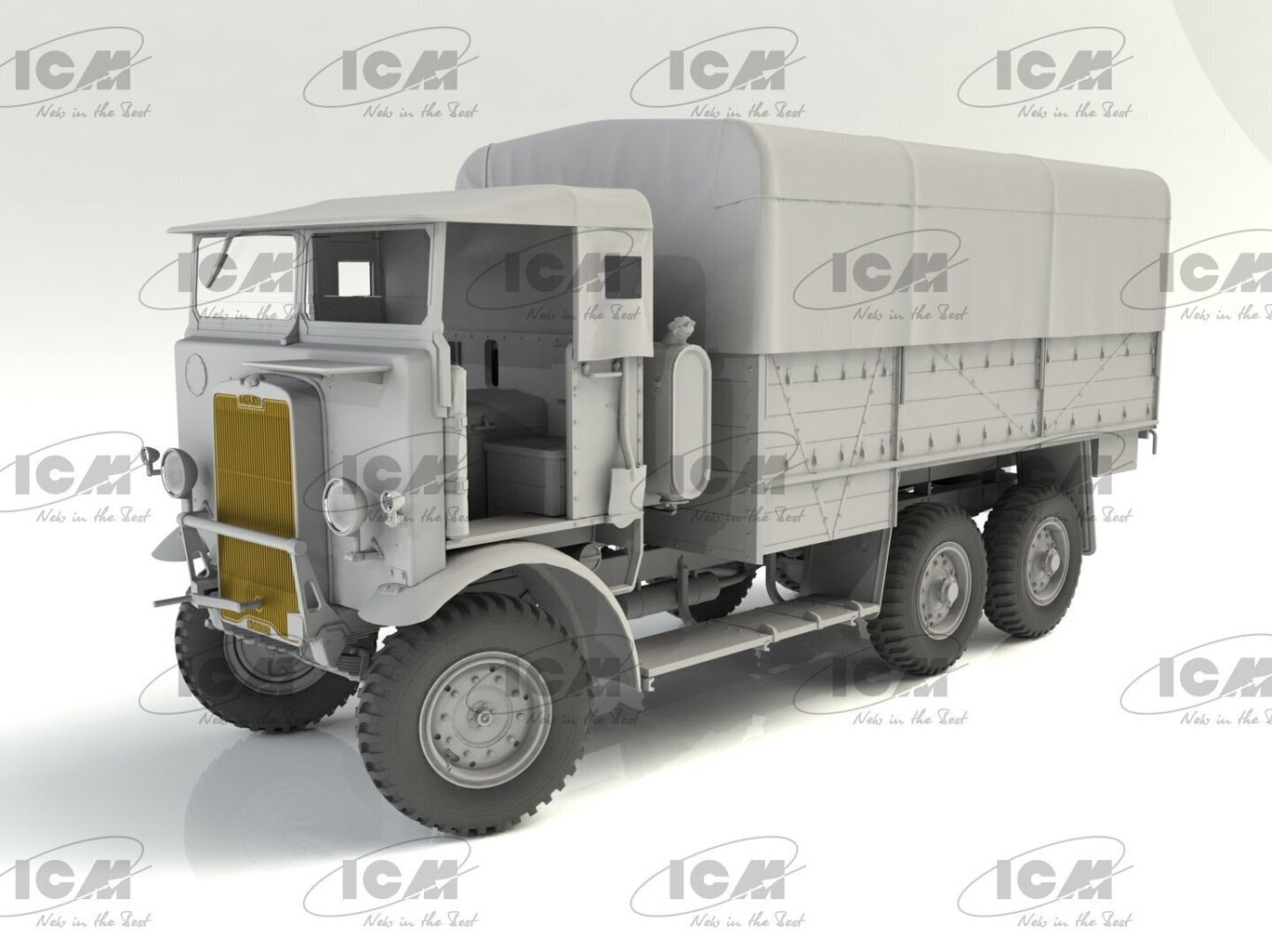 ICM - Leyland Retriever General Service WWII British Truck, 1/35, 35600 hind ja info | Klotsid ja konstruktorid | kaup24.ee