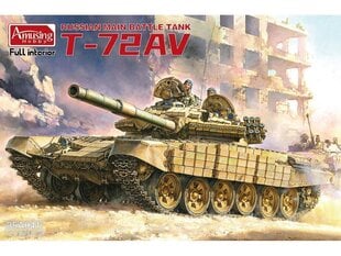Конструктор Amusing Hobby - T-72AV Full Interior, 1/35, 35A041 цена и информация | Конструкторы и кубики | kaup24.ee