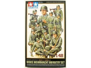 Tamiya - WWII Wehrmacht Infantry Set, 1/48, 32602 hind ja info | Klotsid ja konstruktorid | kaup24.ee