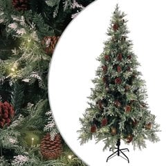 LED jõulukuusk käbidega 2,25 m цена и информация | Новогодние елки | kaup24.ee