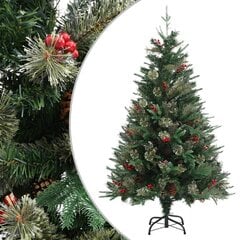 Käbidega jõulupuu 1,2 m цена и информация | Искусственные елки | kaup24.ee