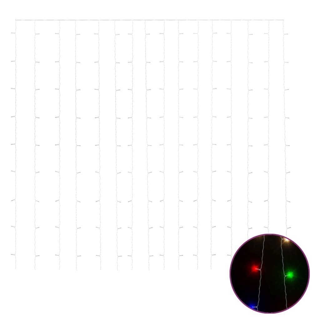 LED valguskardin, 3x3 m цена и информация | Jõulukaunistused | kaup24.ee