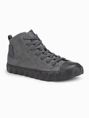 Мужские кроссовки на шнуровке Ombre T374, серые цена и информация | Кроссовки для мужчин | kaup24.ee