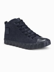 Мужские кроссовки на шнуровке Ombre T374, темно-синие цена и информация | Кроссовки для мужчин | kaup24.ee