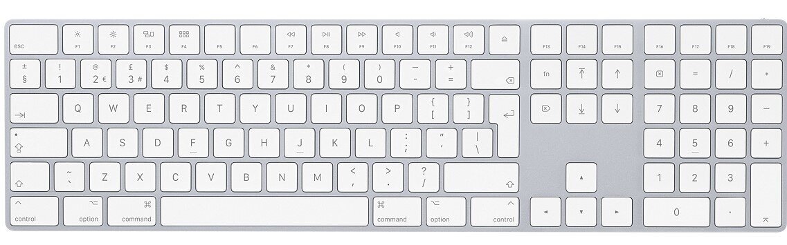 Magic Keyboard with Numeric Keypad INT - MQ052Z/A цена и информация | Klaviatuurid | kaup24.ee