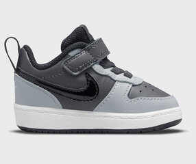 Nike Jalatsid Court Borough Low 2 Grey BQ5453 014 BQ5453 014/8.5K цена и информация | Детская спортивная обувь | kaup24.ee