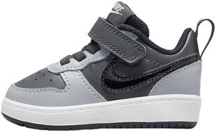 Детские кроссовки Nike Court Borough Low 2 BQ5453 014 BQ5453 014/8.5K, серые цена и информация | Детская спортивная обувь | kaup24.ee