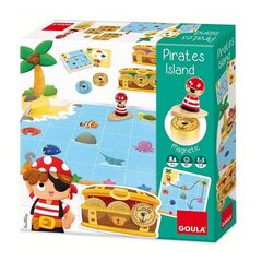 Puidust mäng Pirates Island Goula цена и информация | Развивающие игрушки | kaup24.ee