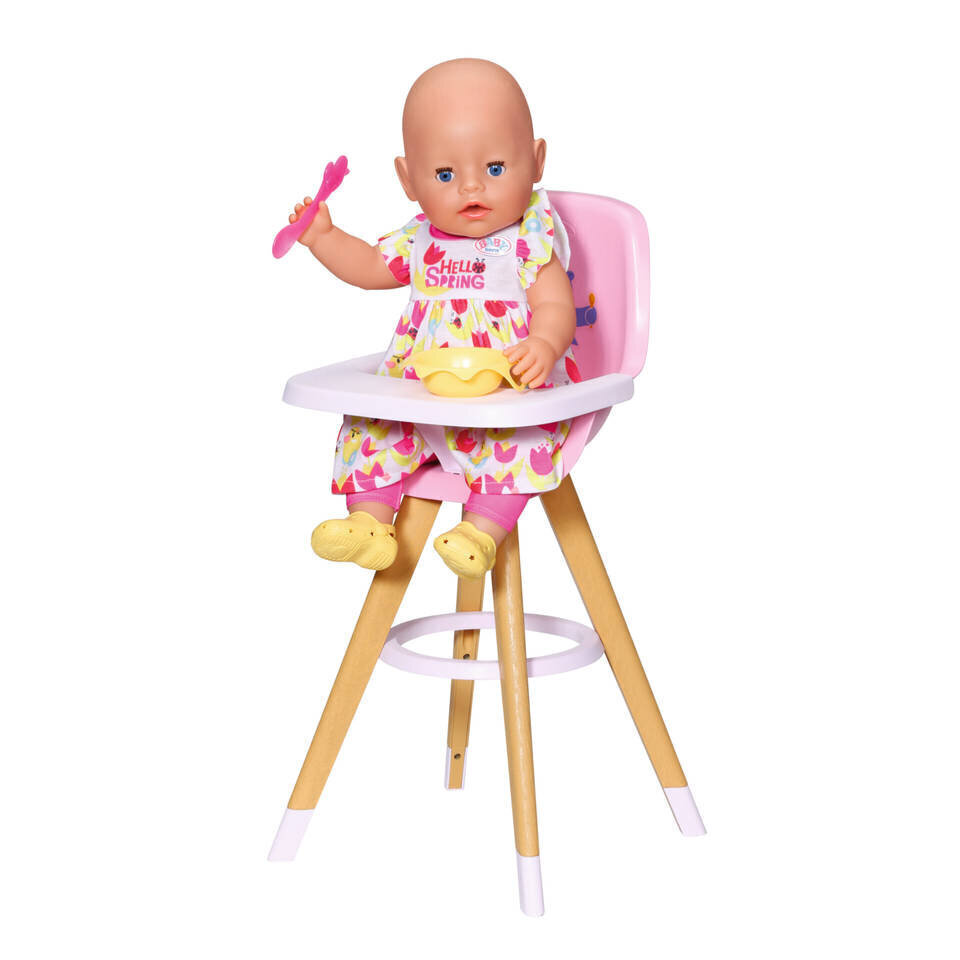 Nukk Baby Born söögitool hind ja info | Tüdrukute mänguasjad | kaup24.ee