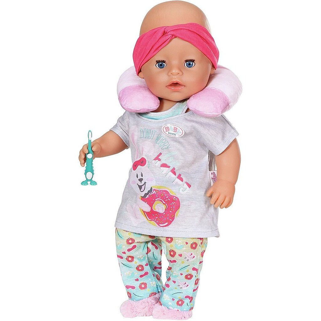Baby Born Deluxe nuku pidžaama komplekt hind ja info | Tüdrukute mänguasjad | kaup24.ee