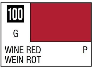 Краска Mr.Hobby - Mr.Color C-100 Wine Red, 10 мл цена и информация | Принадлежности для рисования, лепки | kaup24.ee
