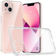 Telefoniümbris Crystal Clear Hard case integrated tempered glass Soundberry Apple iPhone 13 hind ja info | Telefoni kaaned, ümbrised | kaup24.ee