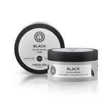Toitev juuksemask Maria Nila Black Colour Refresh, 100 ml цена и информация | Маски, масла, сыворотки | kaup24.ee