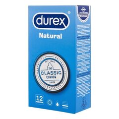 Презервативы Durex Natural, Ø5.6 см цена и информация | Презервативы | kaup24.ee