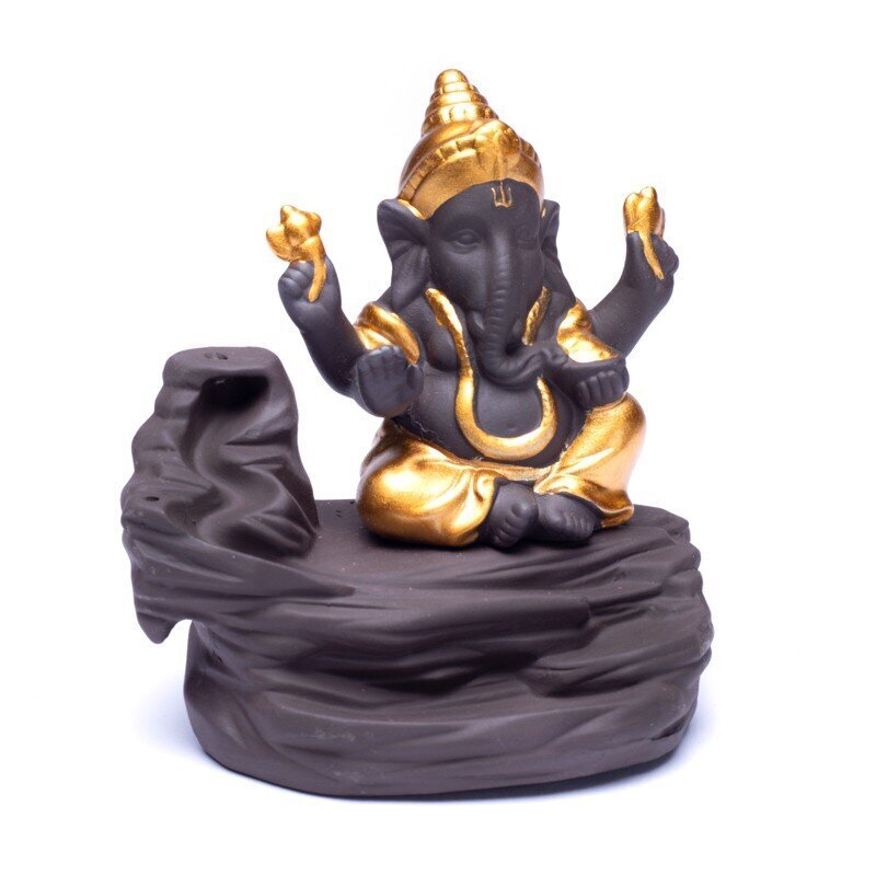 Viirukipõleti Ganesha, 11 x 11 x 9 cm hind ja info | Küünlad, küünlajalad | kaup24.ee