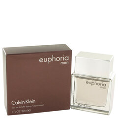 Туалетная вода Calvin Klein Euphoria EDT для мужчин, 30 мл цена и информация | Мужские духи | kaup24.ee