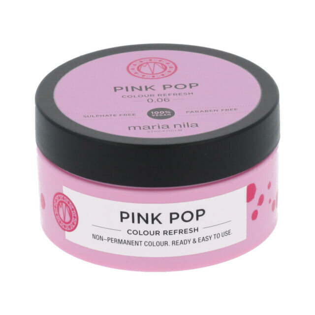 Toitev juuksemask Maria Nila Color Refresh Pink, 100 ml hind ja info | Maskid, õlid, seerumid | kaup24.ee