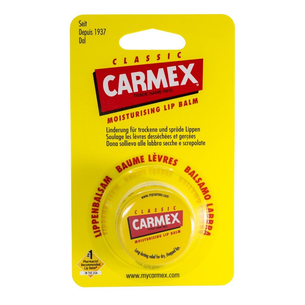 Carmex pot - huulepalsam цена и информация | Huulepulgad, -läiked, -palsamid, vaseliin | kaup24.ee