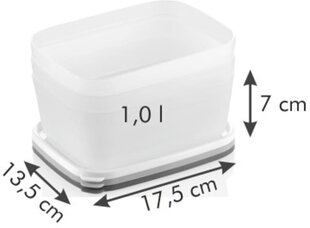 Tescoma Purity külmikukarbid, 1 l, 3 tk. hind ja info | Hoidistamiseks | kaup24.ee