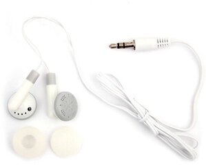 Juhtmega kõrvasisesed kõrvaklapid Fiesta XT6163, valge (40508) hind ja info | Kõrvaklapid | kaup24.ee