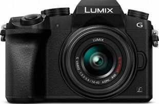 Panasonic Lumix DMC-G7 + 14-42mm Kit, must цена и информация | Фотоаппараты | kaup24.ee