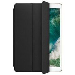 Nahast Apple Smart Cover ümbris sobib iPad Pro 10.5", Must hind ja info | Tahvelarvuti kaaned ja kotid | kaup24.ee